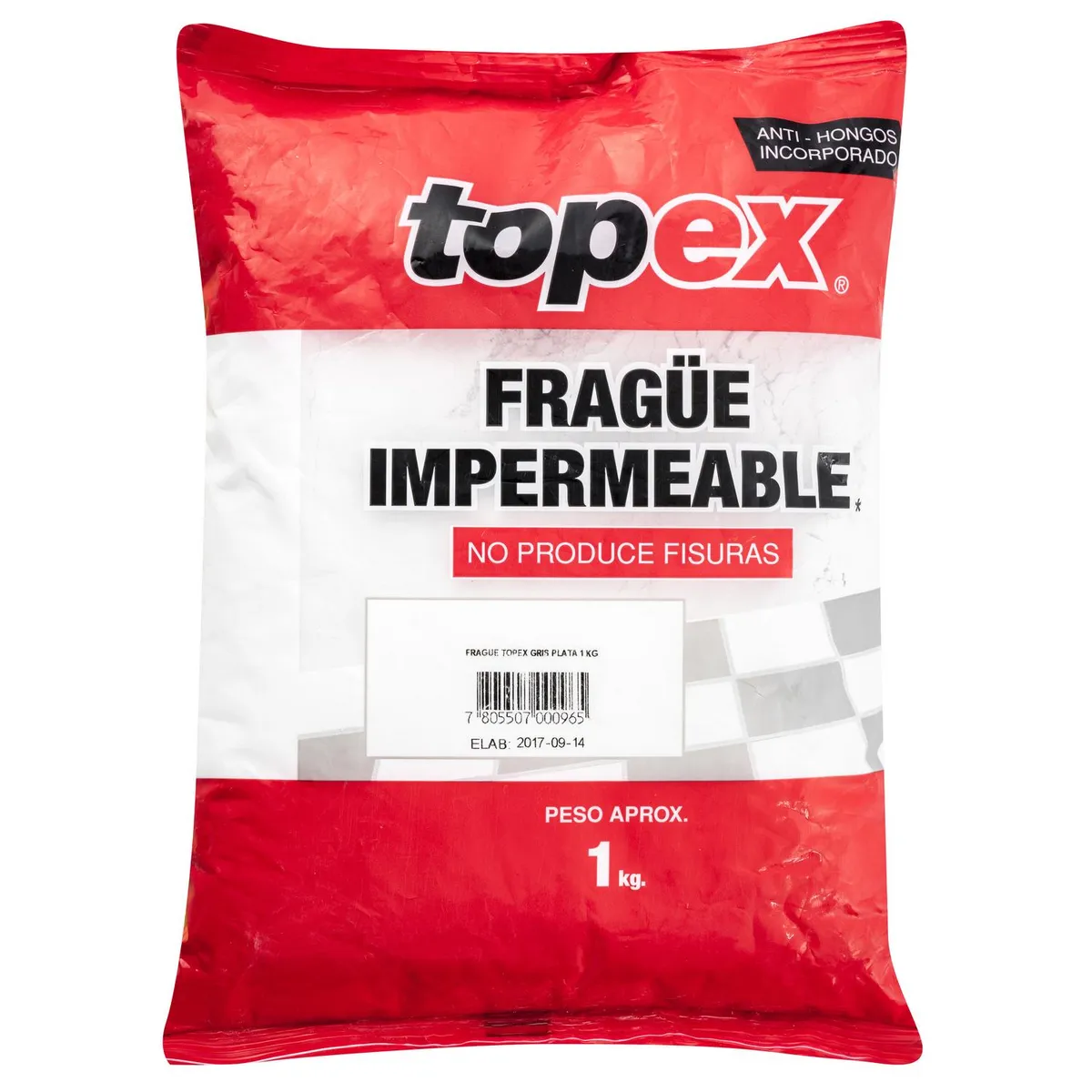 TOPEX - Fragüe Gris Plata 1 kg