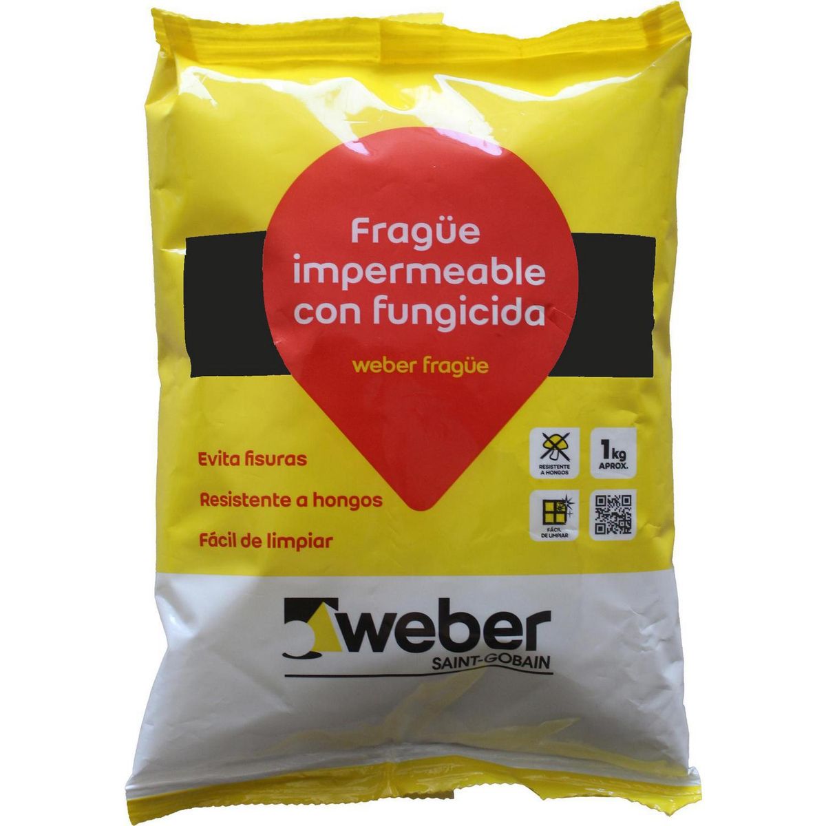 WEBER - Fragüe Negro 1 kg