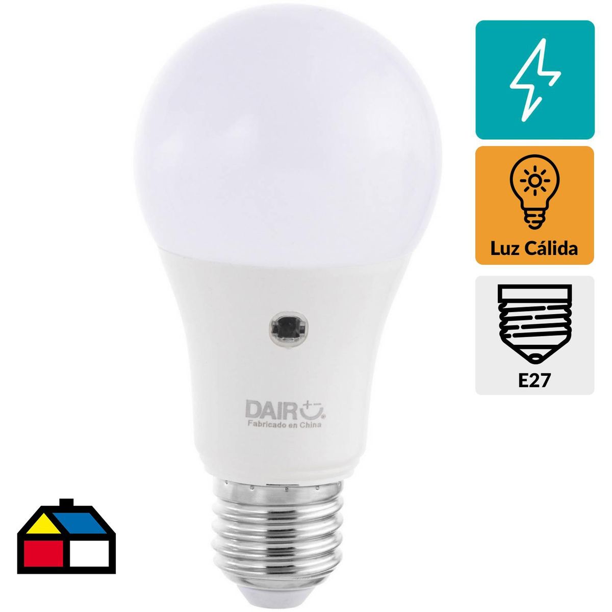 DAIRU -  8.5 W E27 806 lm Luz Cálida