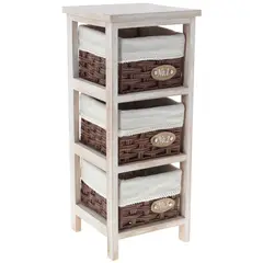 JUST HOME COLLECTION - Gabinete 25x60x25 cm Natural