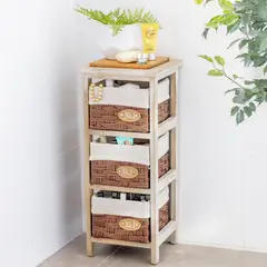JUST HOME COLLECTION - Gabinete 25x60x25 cm Natural