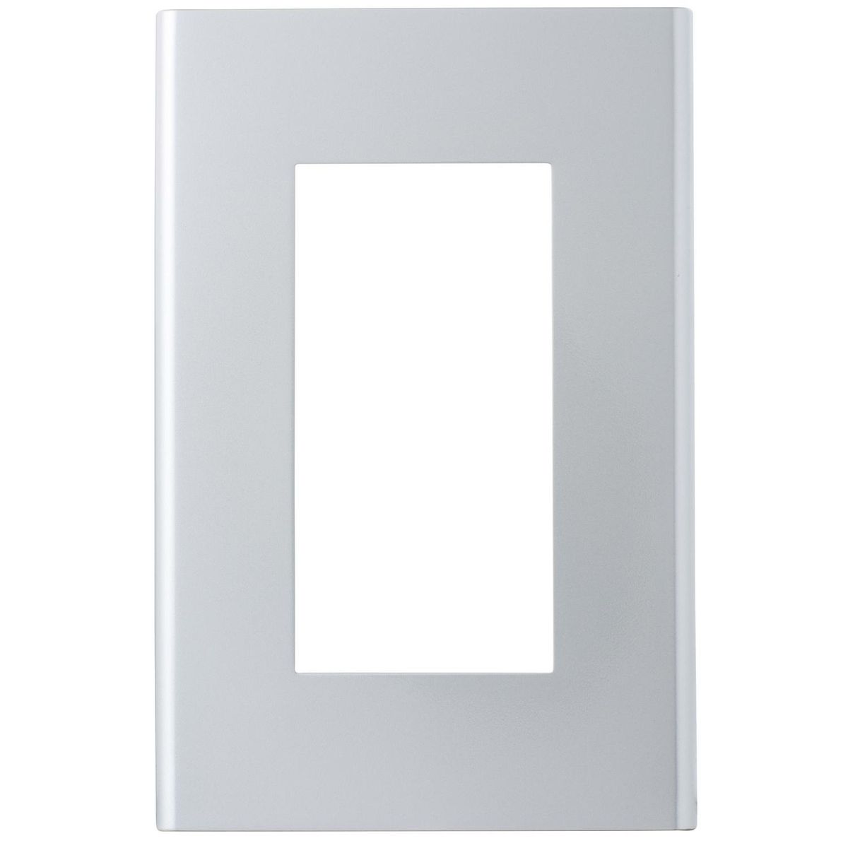 HALUX - Placa 3 posiciones con soporte plateado Clio