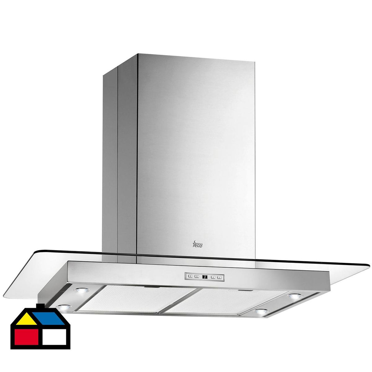 TEKA - Campana Decorativa 90 cm Inox DG3-985