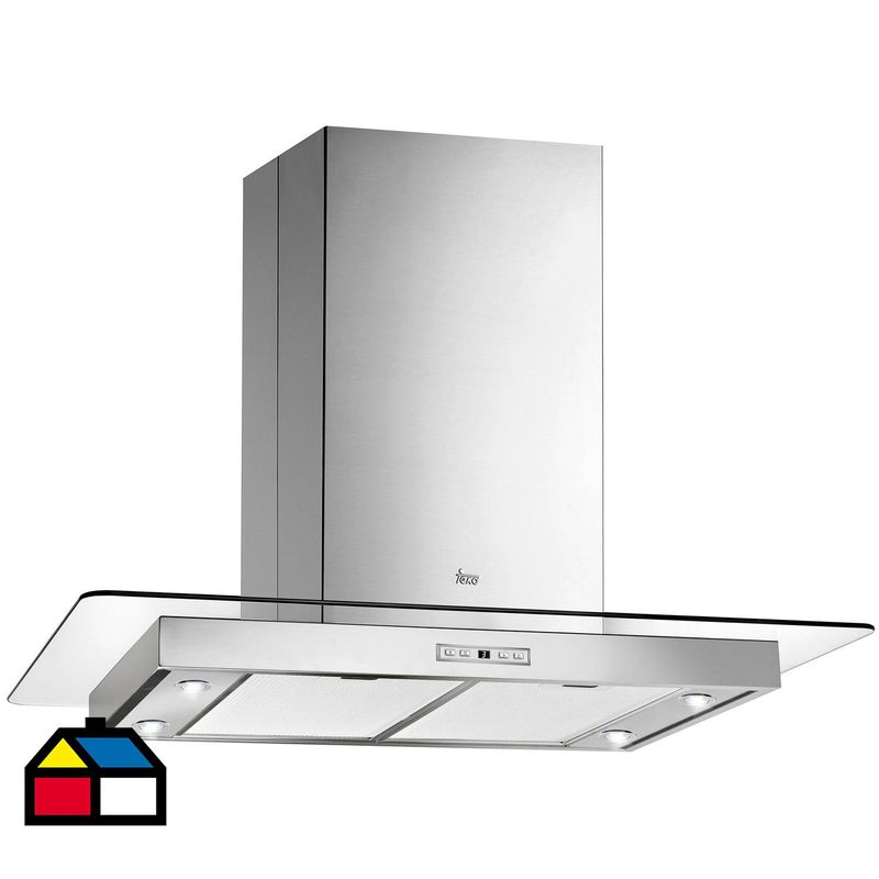 TEKA - Campana Decorativa 90 cm Inox DG3-985
