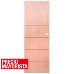 MULTIMARCA - Puerta Terciado Huilo con Perforación