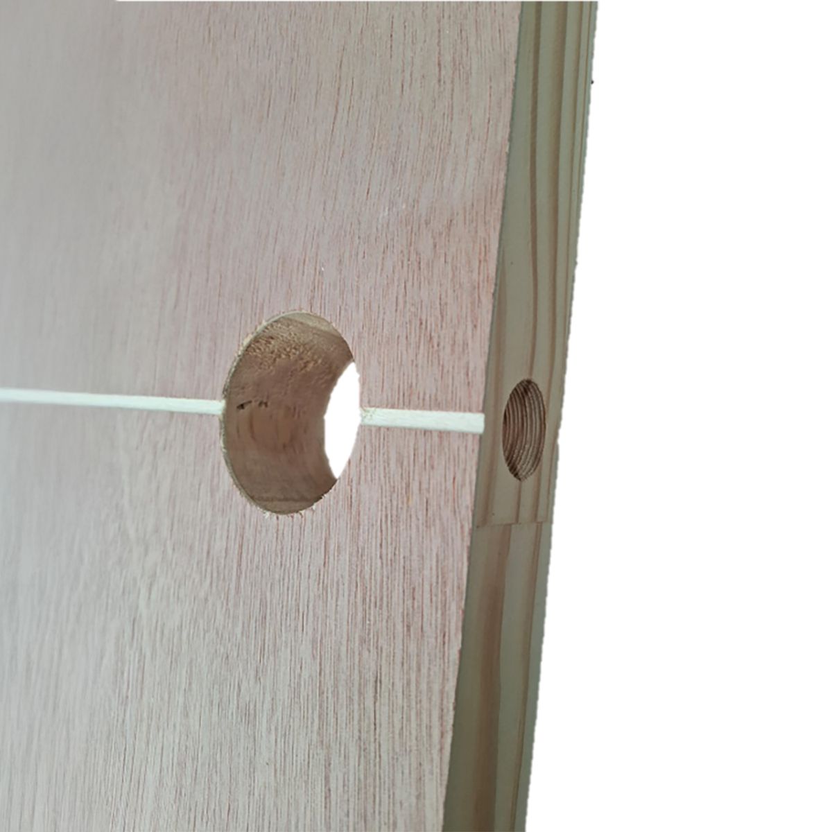 MAFORSA - Puerta Terciado Huilo con Perforación