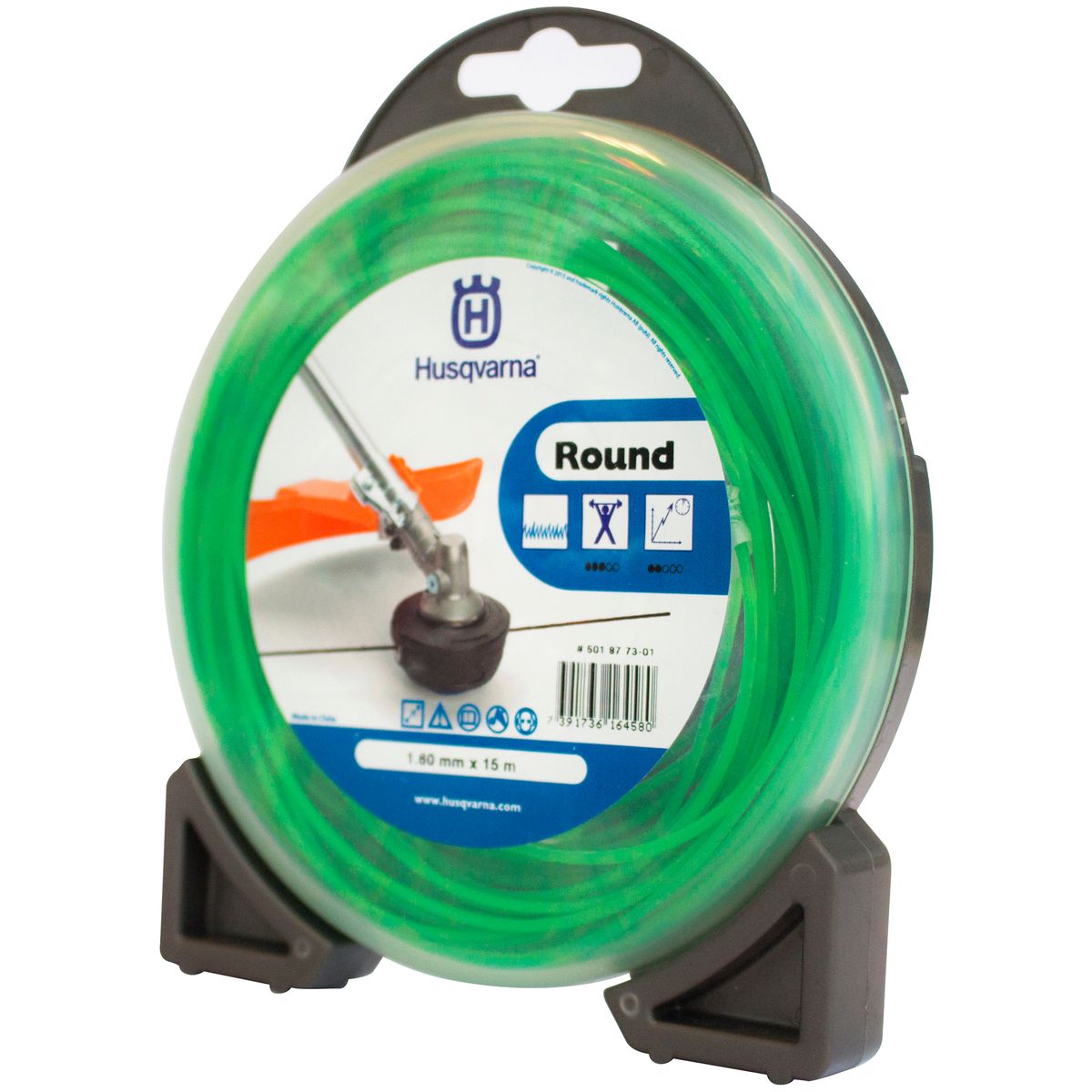 HUSQVARNA - Nylon para orilladora 1,6 mm - largo 15 m