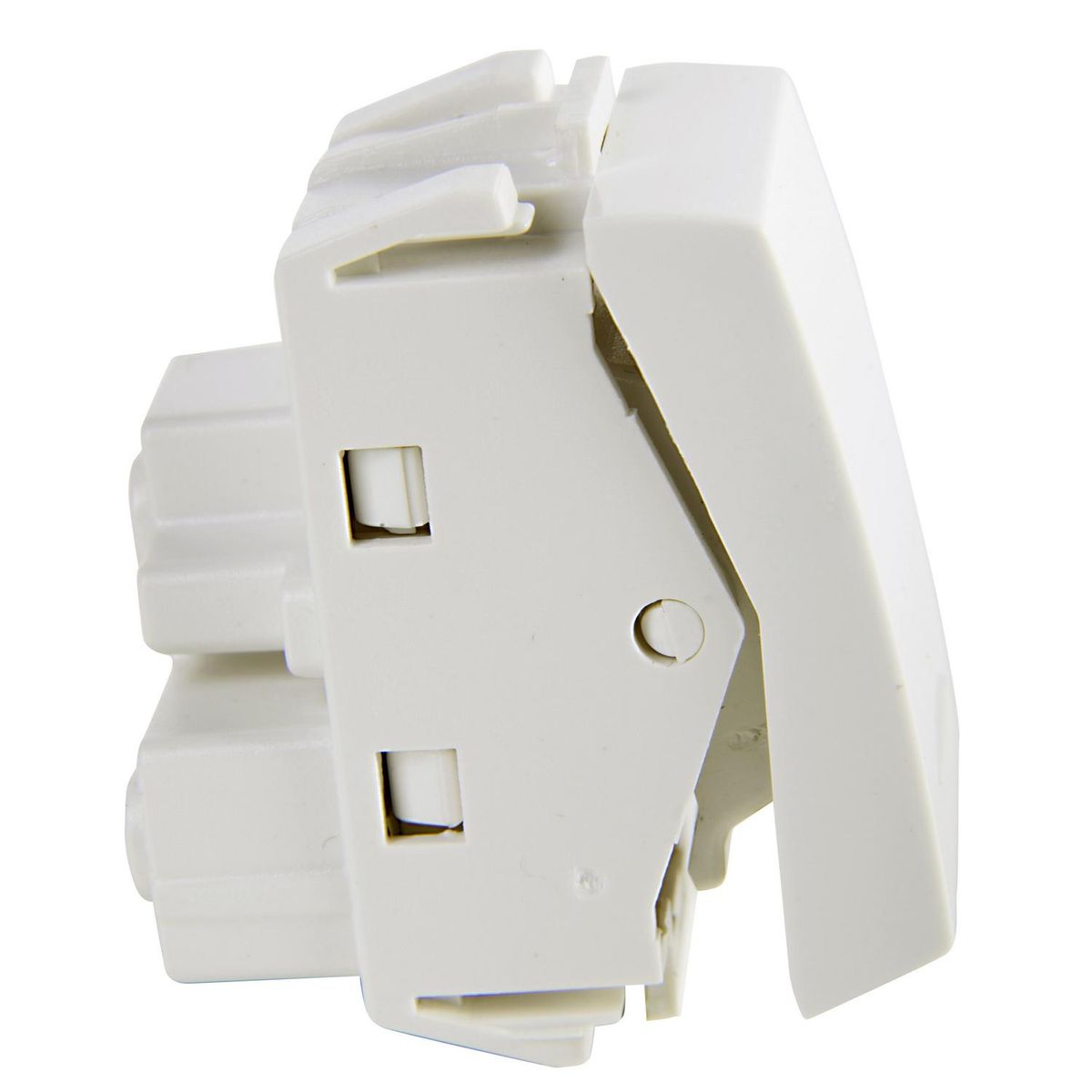 HALUX - Módulo interruptor 10 A blanco