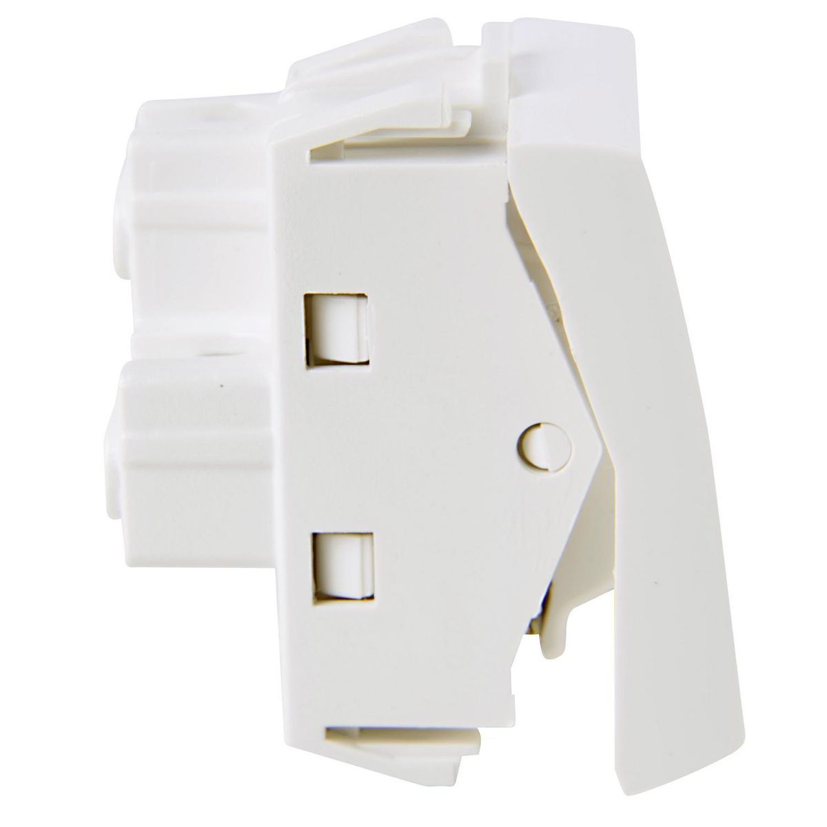 HALUX - Módulo pulsador timbre 10 A blanco