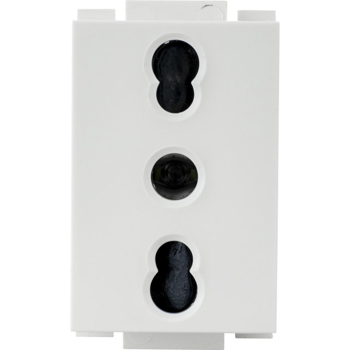 HALUX - Módulo tomacorriente 10 a 16 A blanco