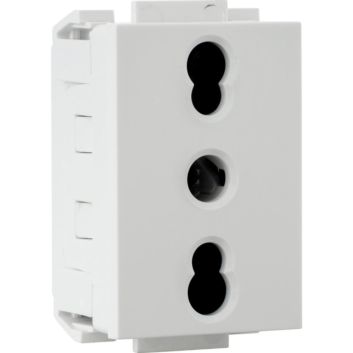 HALUX - Módulo tomacorriente 10 a 16 A blanco