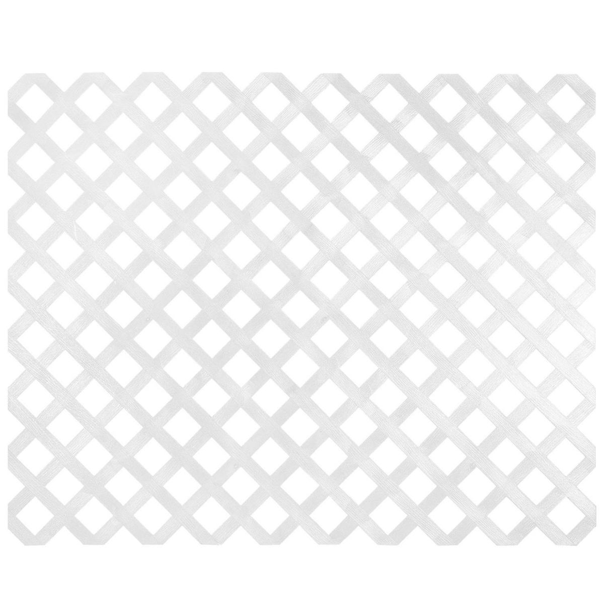 GEOMATRIX - Enrejado PVC 122x244 cm Blanco