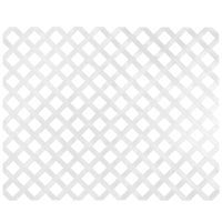 Enrejado PVC 122x244 cm Blanco