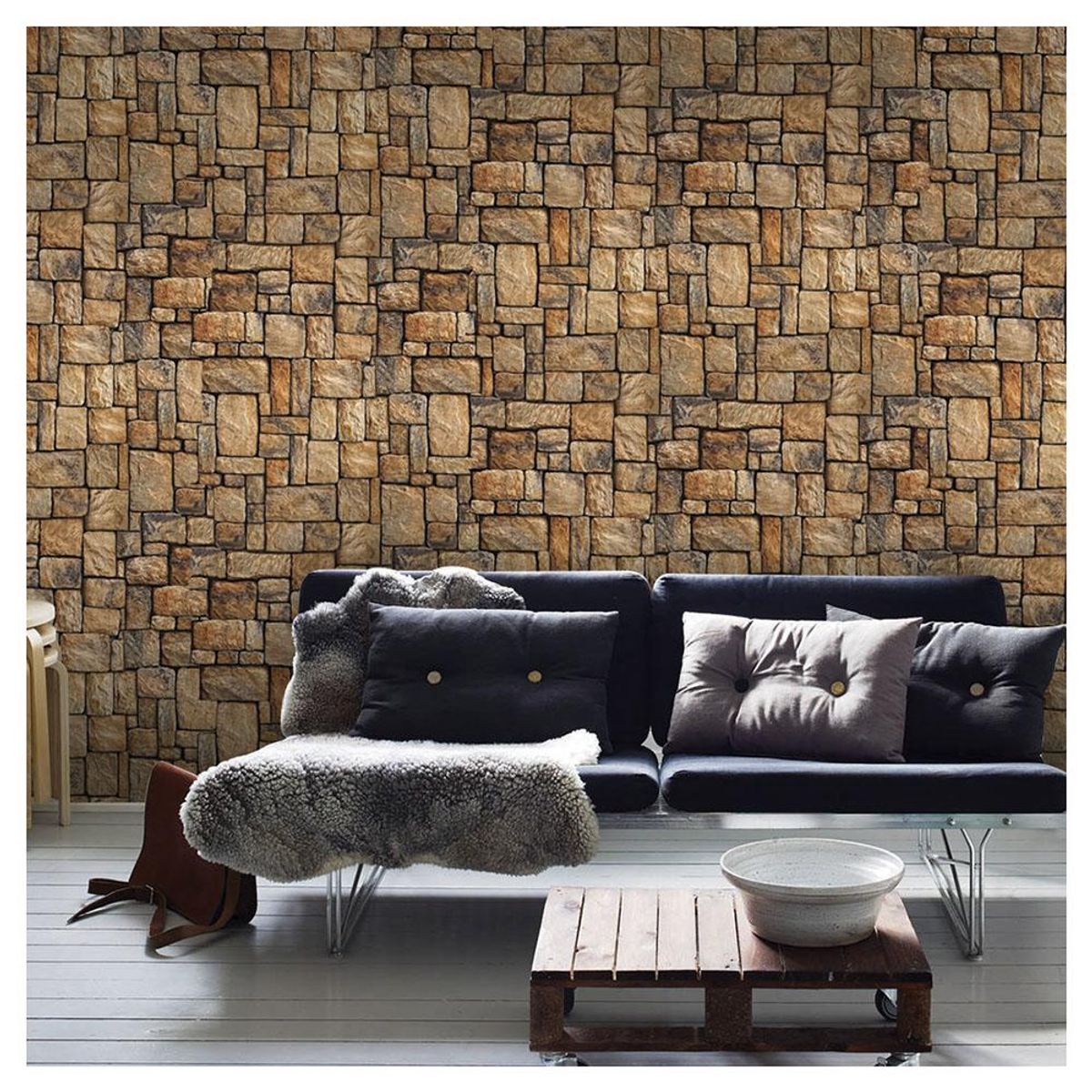 MURESCO - Papel Mural Vinílico Zen 3470-1 5 m2