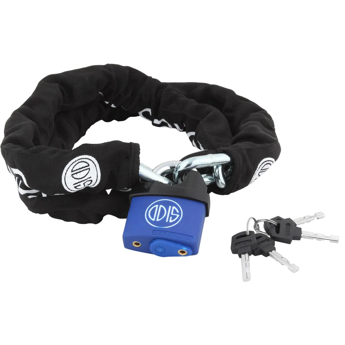 ODIS - Kit Candado Off Road Odis 60 mm + Cadena 10 X 1.4 Metros