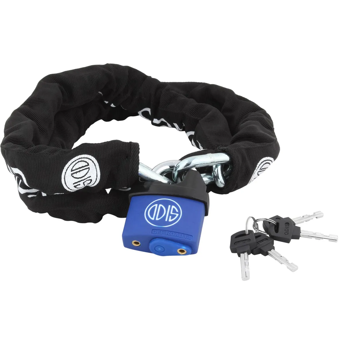 ODIS - Kit Candado Off Road Odis 60 mm + Cadena 10 X 1.4 Metros