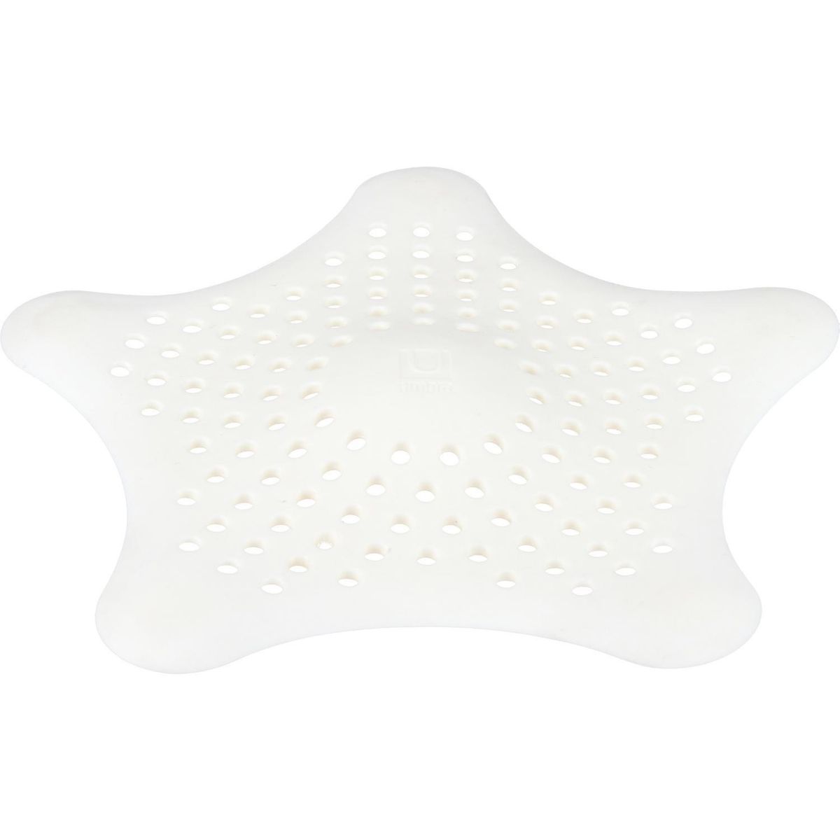 UMBRA - Saca pelos para ducha Star blanco