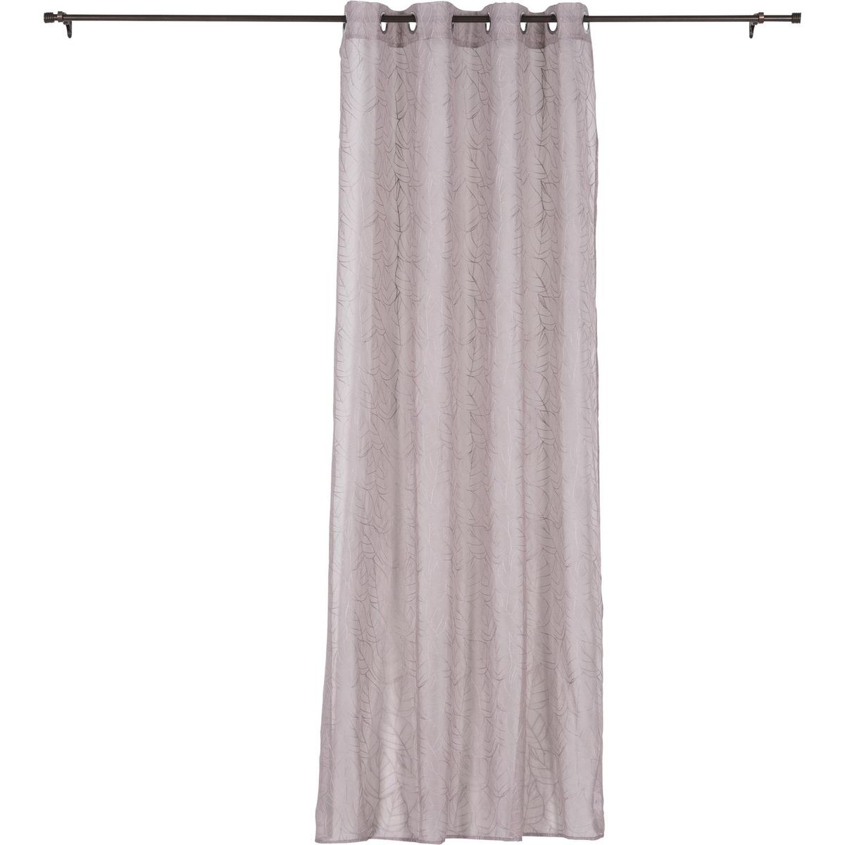 JUST HOME COLLECTION - Velo hojas 140x220 cm taupe