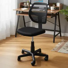 JUST HOME COLLECTION - Silla Escritorio Avignon Negro