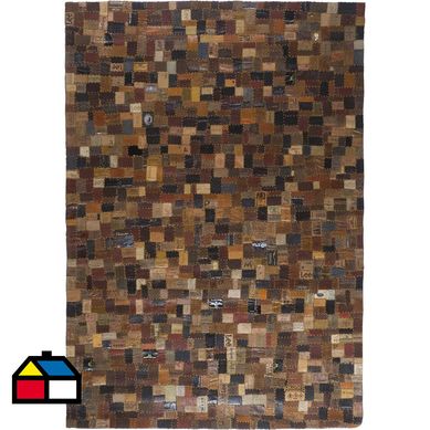 Alfombra patch 160x230 cm caf