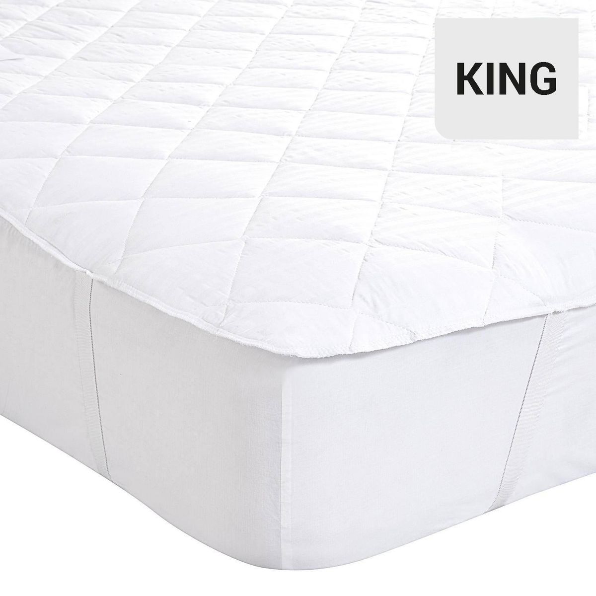 CIC - Cubrecolchón King Blanco