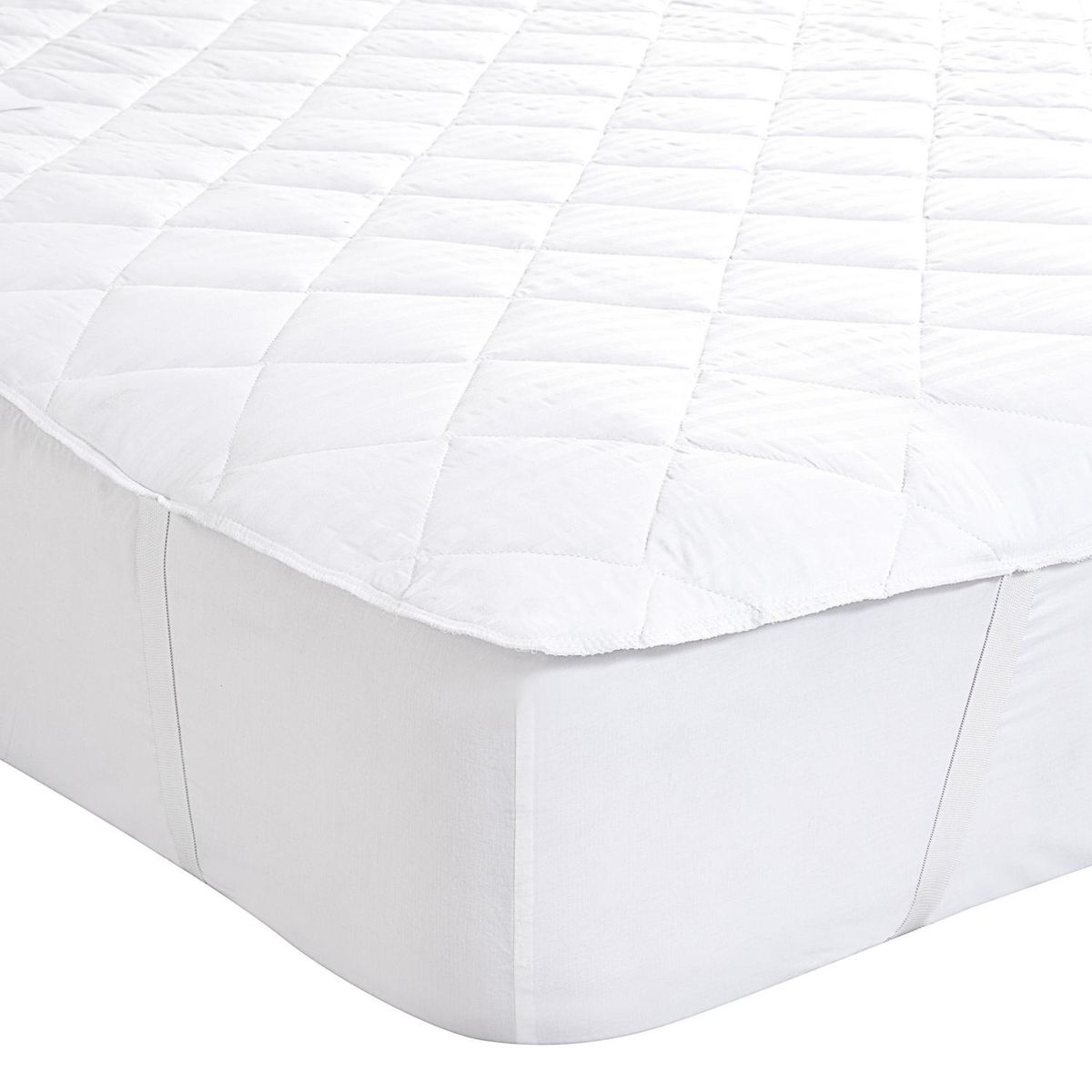 CIC - Cubrecolchón 1 plaza Blanco