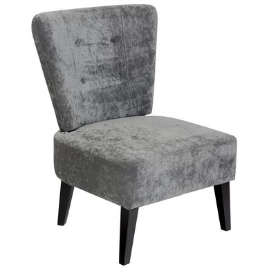 Poltrona fija Willy gris 64x65x82cm