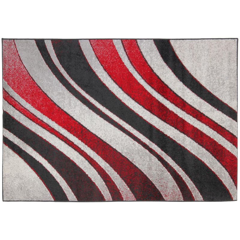 JUST HOME COLLECTION - Alfombra Lotto Ondas 133x190 cm Multicolor