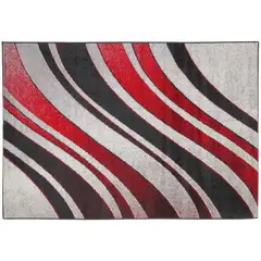 JUST HOME COLLECTION - Alfombra Lotto Ondas 133x190 cm Multicolor