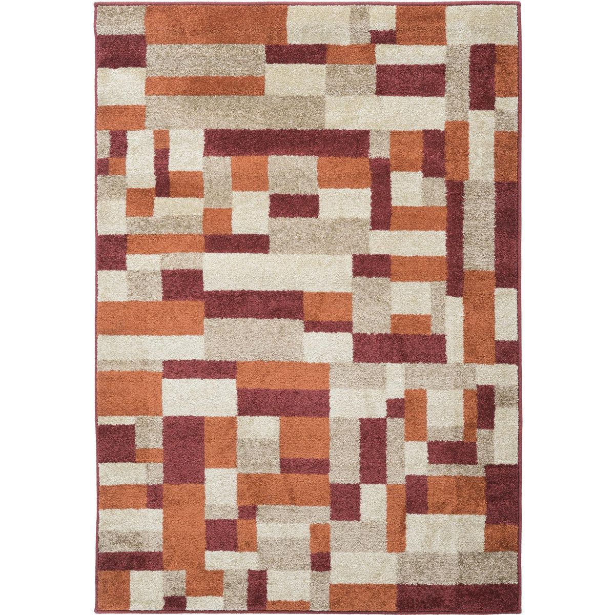 JUST HOME COLLECTION - Alfombra Portland 133x190 cm Polipropileno Naranjo