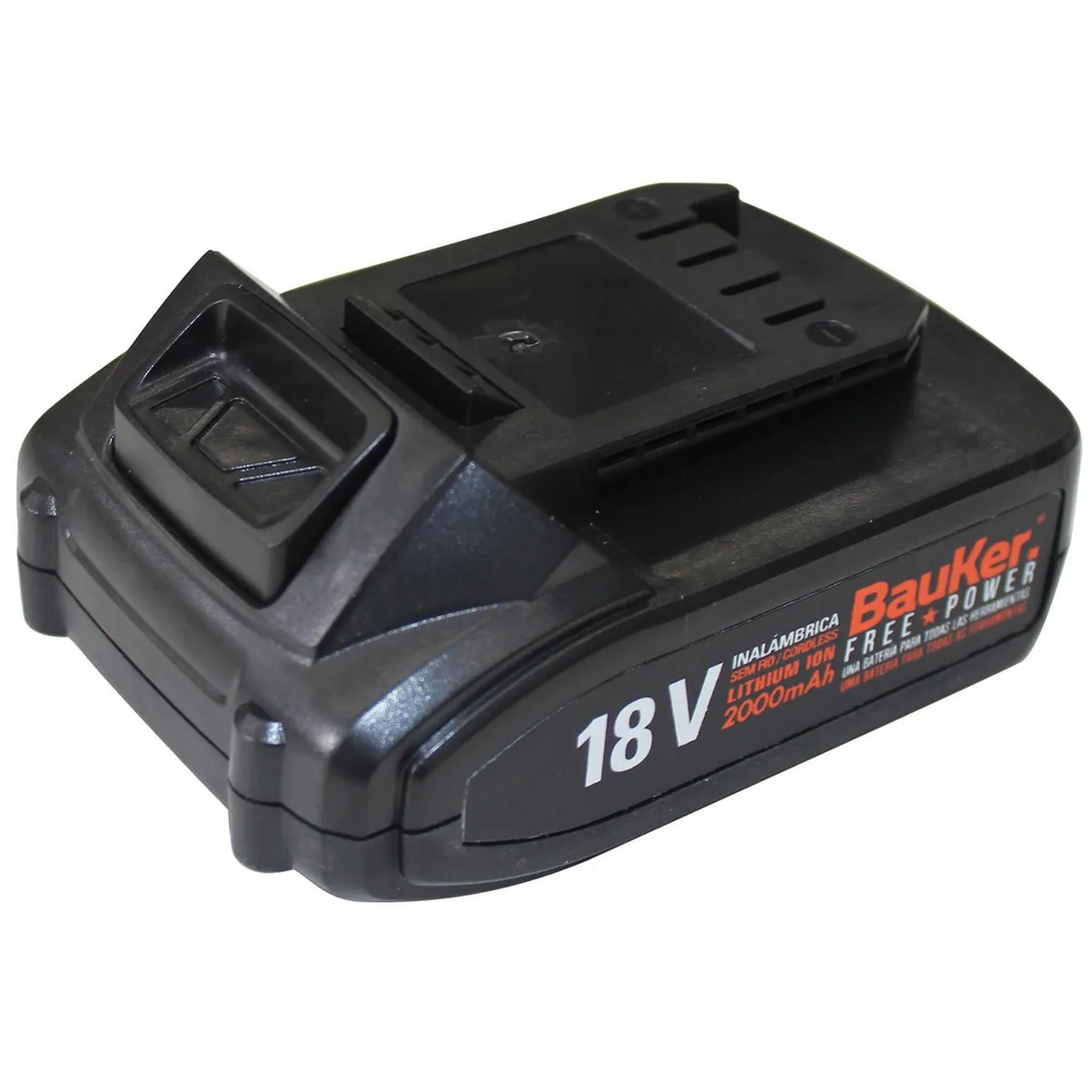 BAUKER - Batería recargable 18V 2,0 Ah