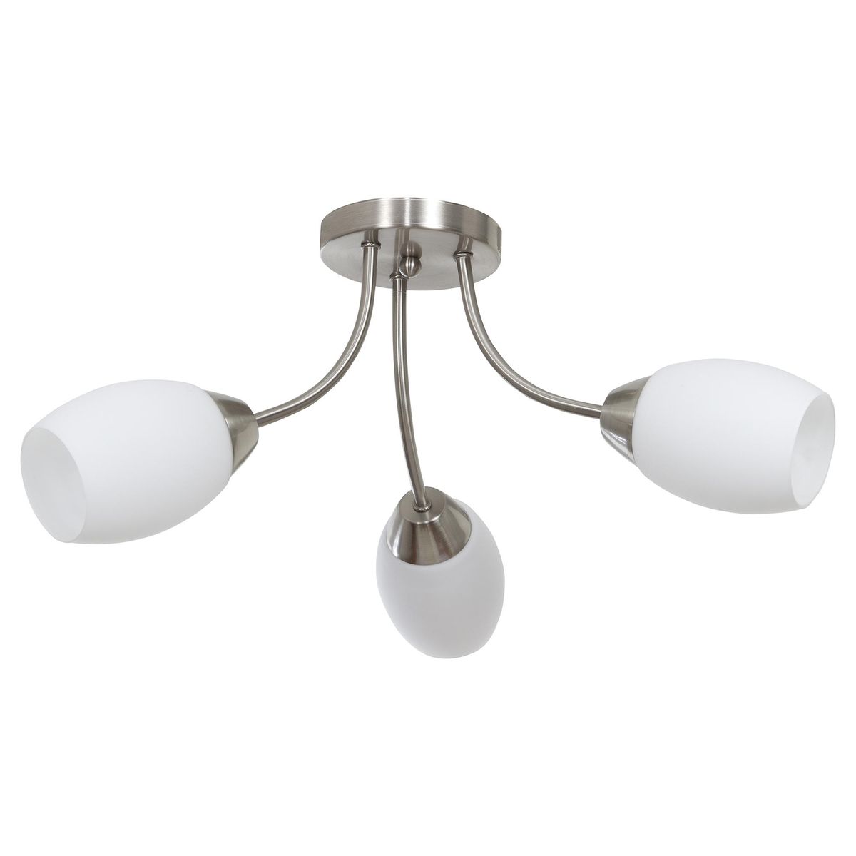 CONCEPT - Lámpara colgante tulipa 3 luces E27