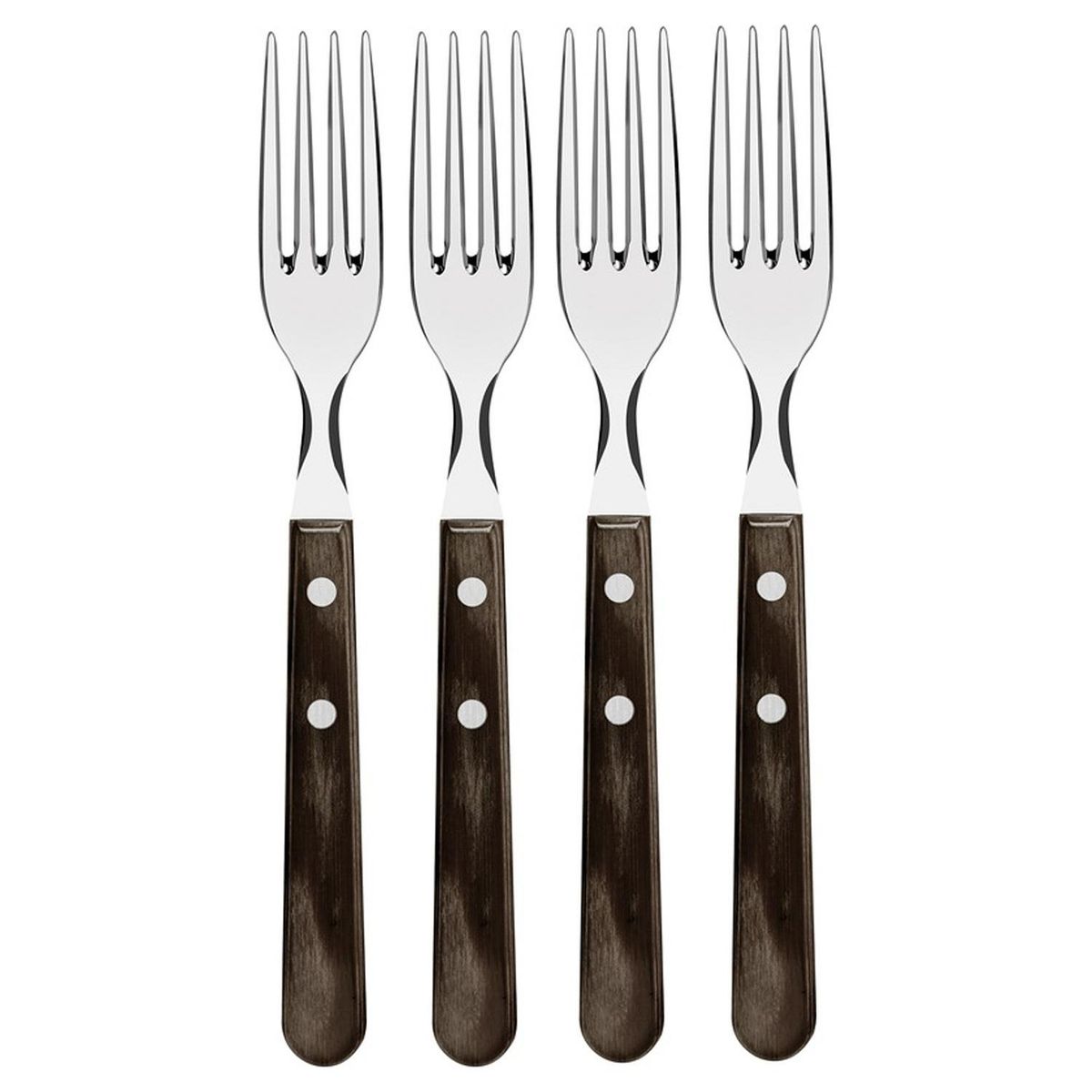 TRAMONTINA - Set de 4 tenedores Jumbo polywood