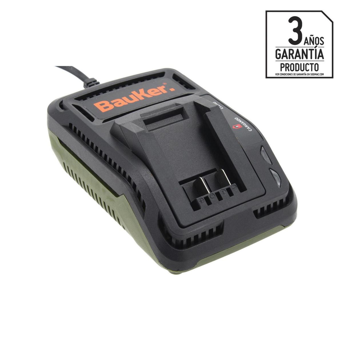 BAUKER - Cargador de batería 18V