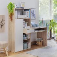 Escritorio + Estante Function Plus Ak 162,8X60,4X155,4 Cm