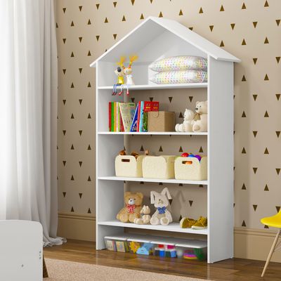 Imagen 2 del producto Estante Madera 4 Nivel(es) 88x160x22 cm Blanco