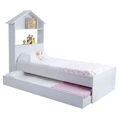 Cama nido 160x88x190 cm blanco