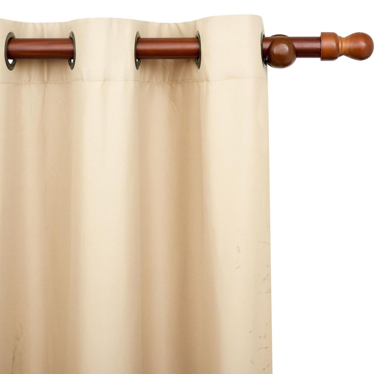MASHINI - Set de cortinas sun-out 140x220cm beige