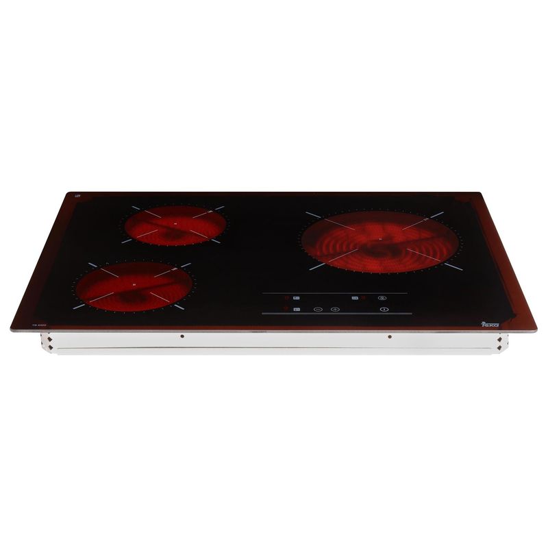 TEKA - Encimera Vitrocerámica 3 Platos Negro TB-5303
