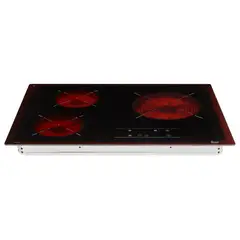 TEKA - Encimera Vitrocerámica 3 Platos Negro TB-5303
