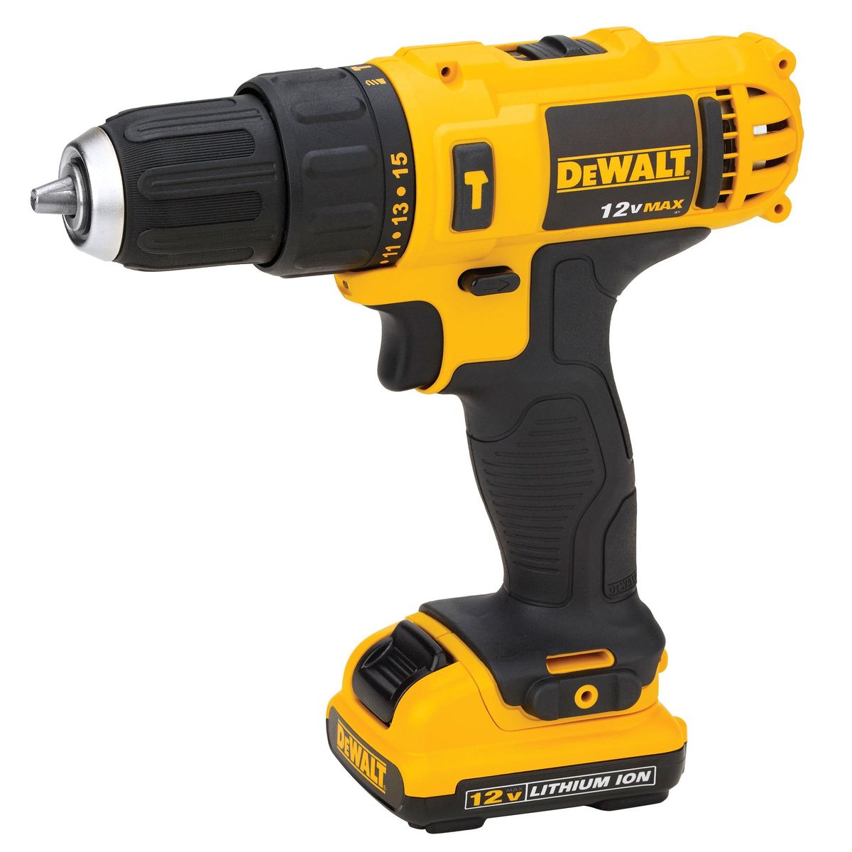 DEWALT - Taladro Inalámbrico Percutor 10 mm 12 V/2 Baterías