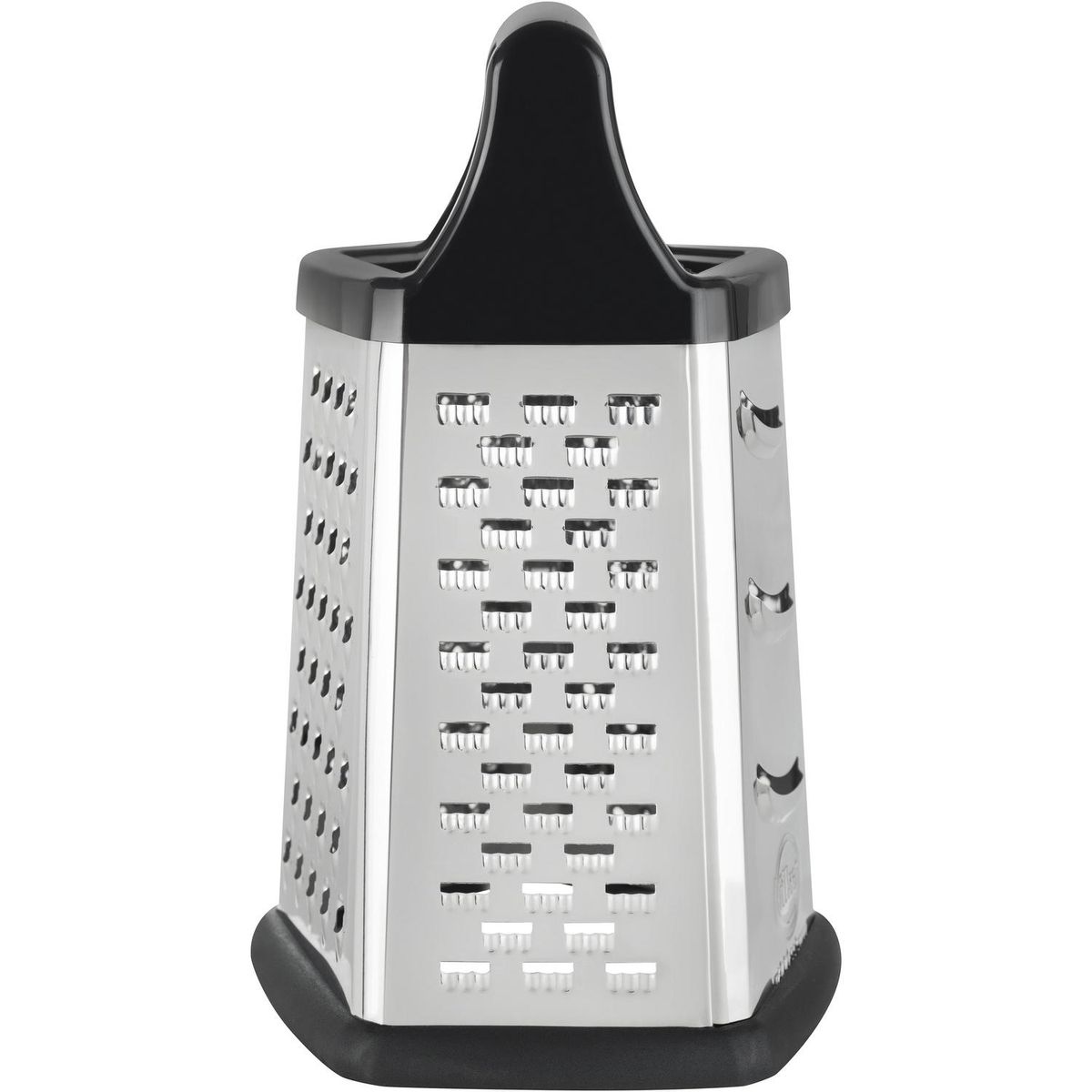 ILKO - Rallador de 5 caras 13 cm acero inoxidable gris