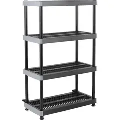 RIMAX - Estante Polipropileno 4 Nivel(es) 45x144.7x91 cm Negro