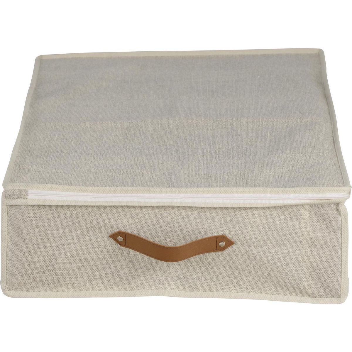 JUST HOME COLLECTION - Caja Organizadora Zapatos 100x45x15 cm Beige