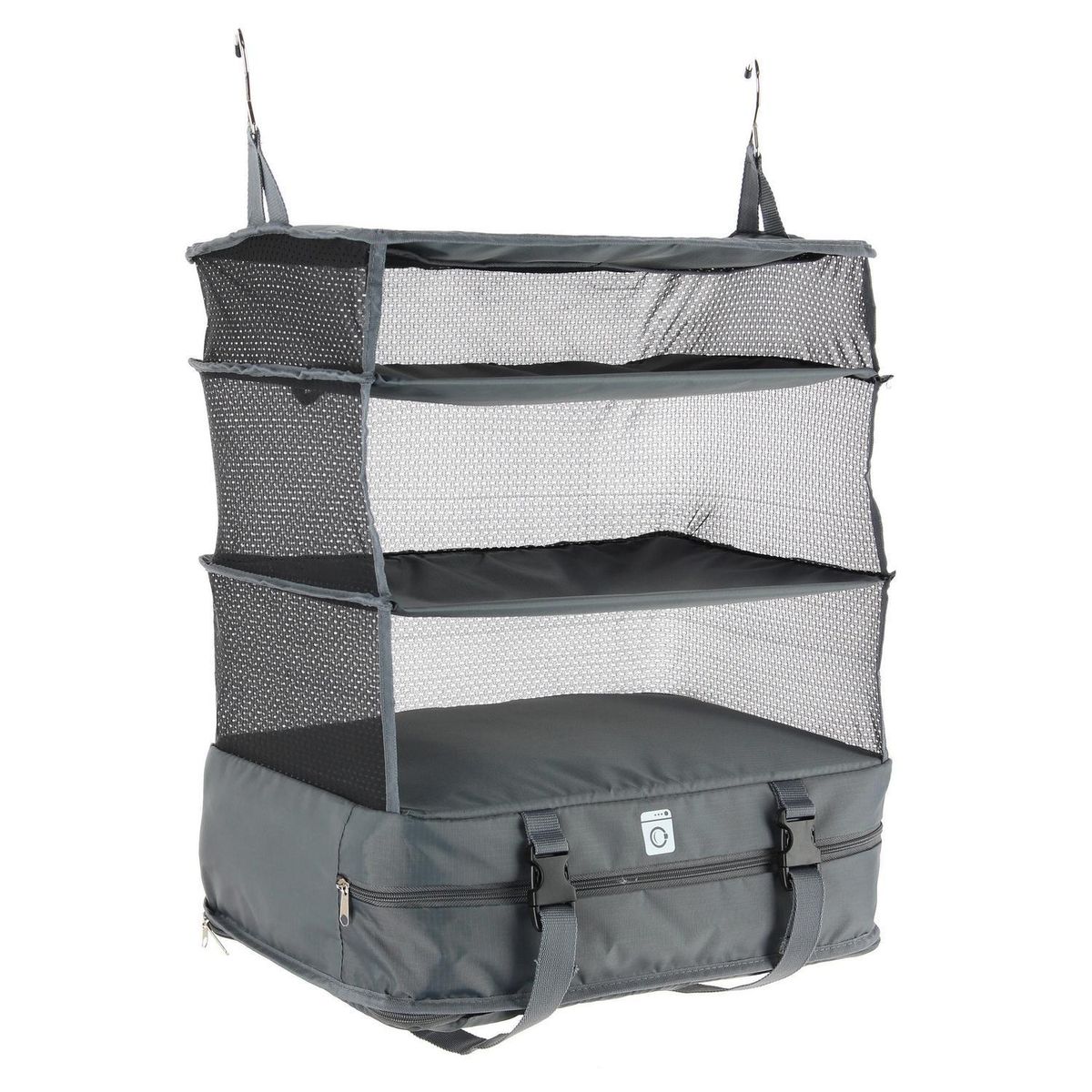 JUST HOME COLLECTION - Organizador Maleta 45x64x30 cm Gris