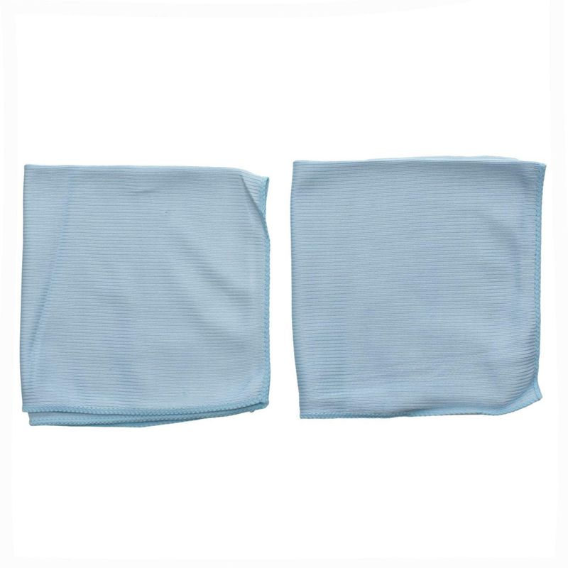 KLEINE WOLKE - Set de 2 paños de microfibra para vidrio 35x35 cm