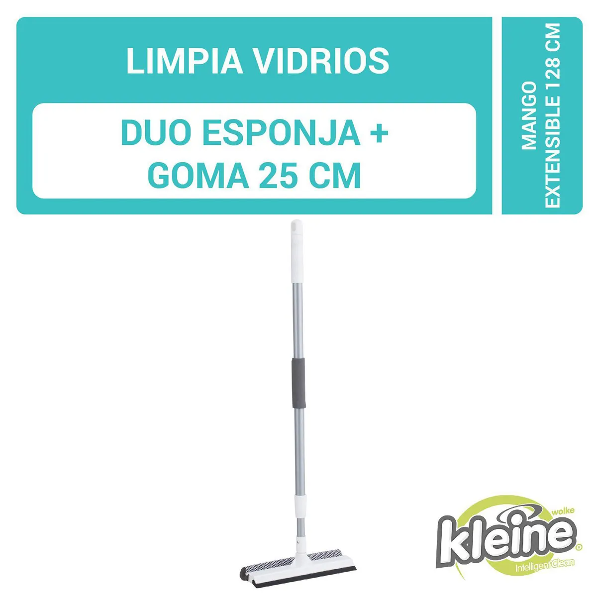 KLEINE WOLKE - Limpiavidrios mango extensible 128 cm