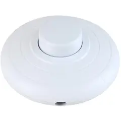 HALUX - Interruptor volante para piso 10 A Blanco