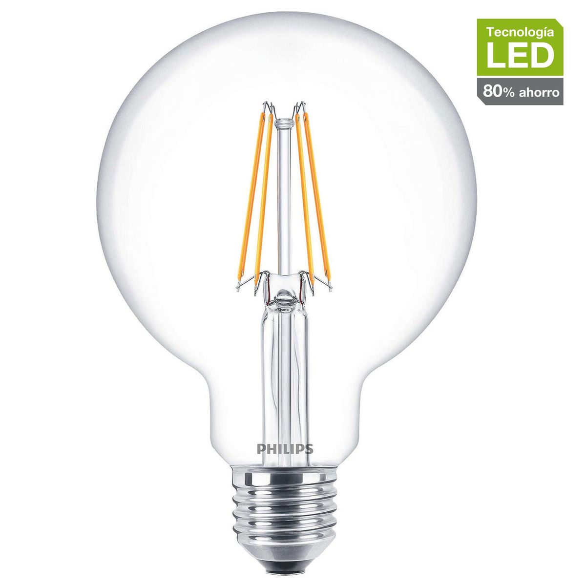 PHILIPS -  60 W Luz Cálida