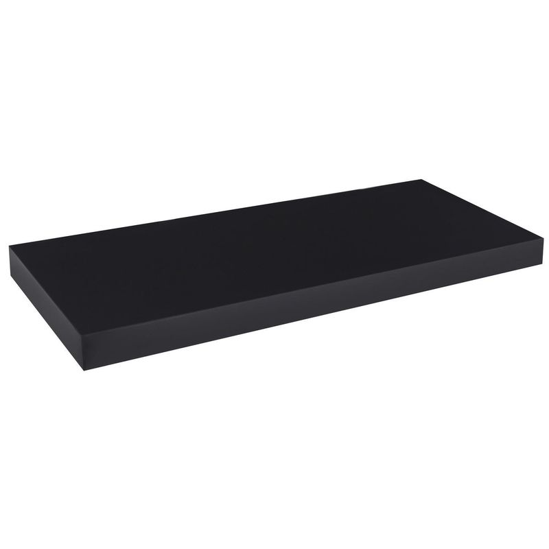 JUST HOME COLLECTION - Repisa Melamina 1 Nivel(es) 60x25x3.8 cm Negro